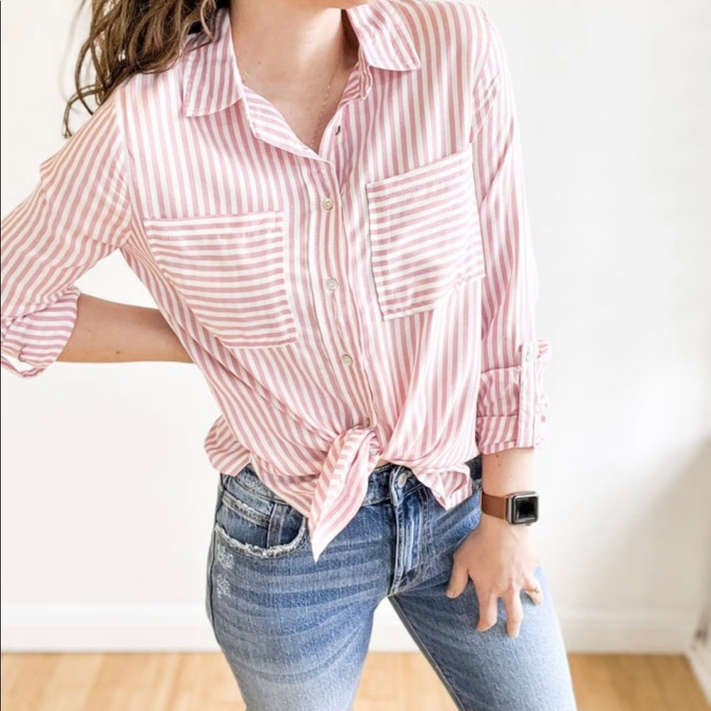 Smith Button Down Top